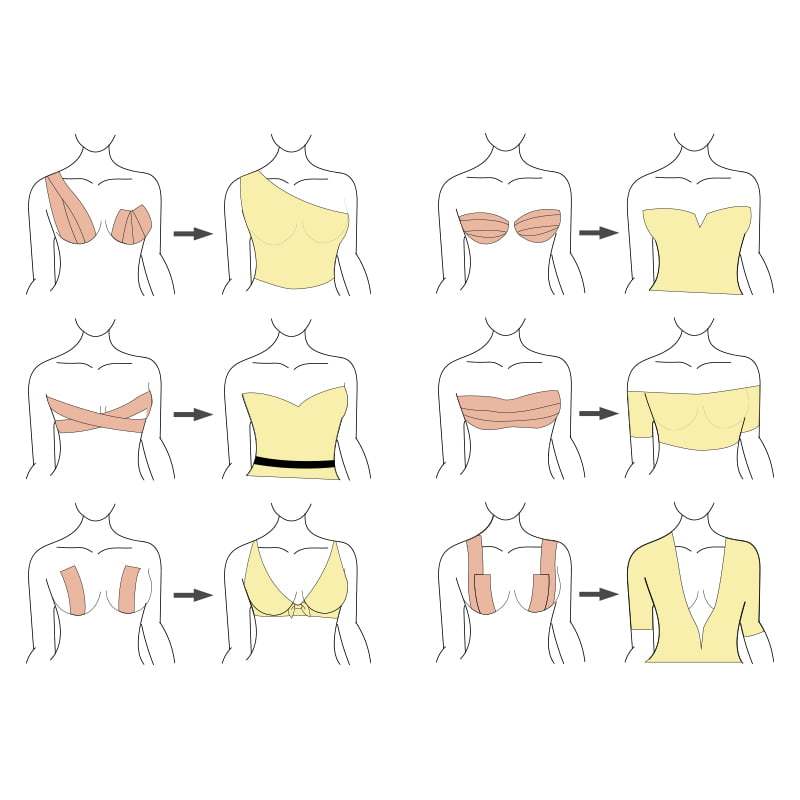 how to use boob tape