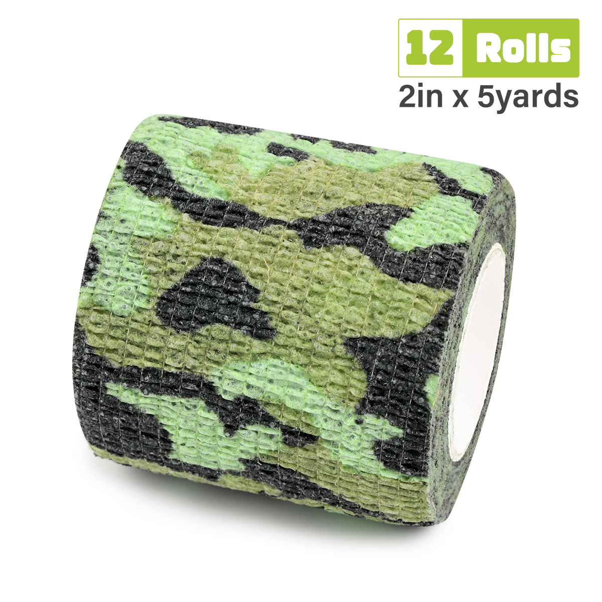 Veefun 5cm x 4.5m non-reflective tactical Land Camo tape for rifle scope and barrel wrap