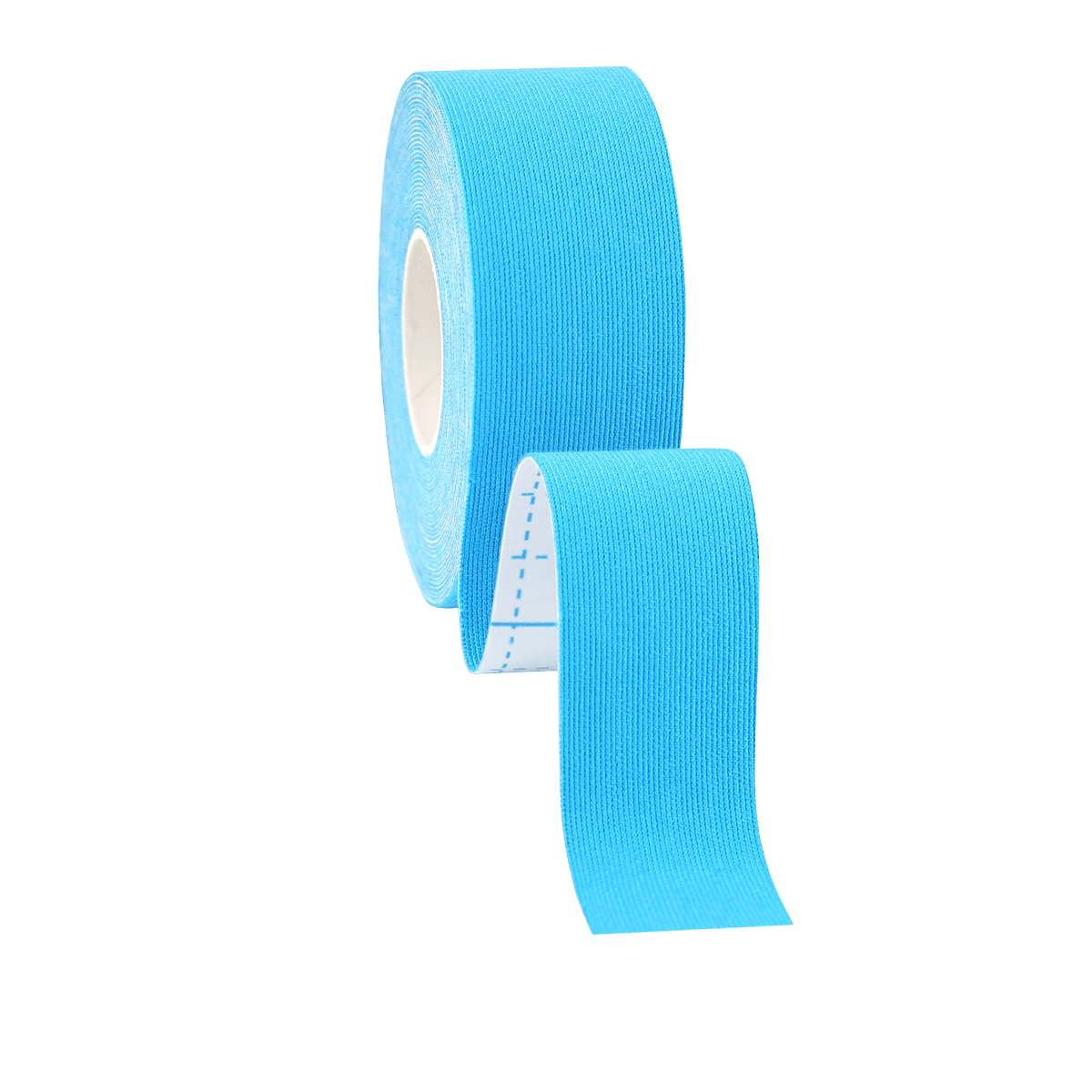 {"default":"2.5cm 1in blue synthetic kinesiology tape"}
