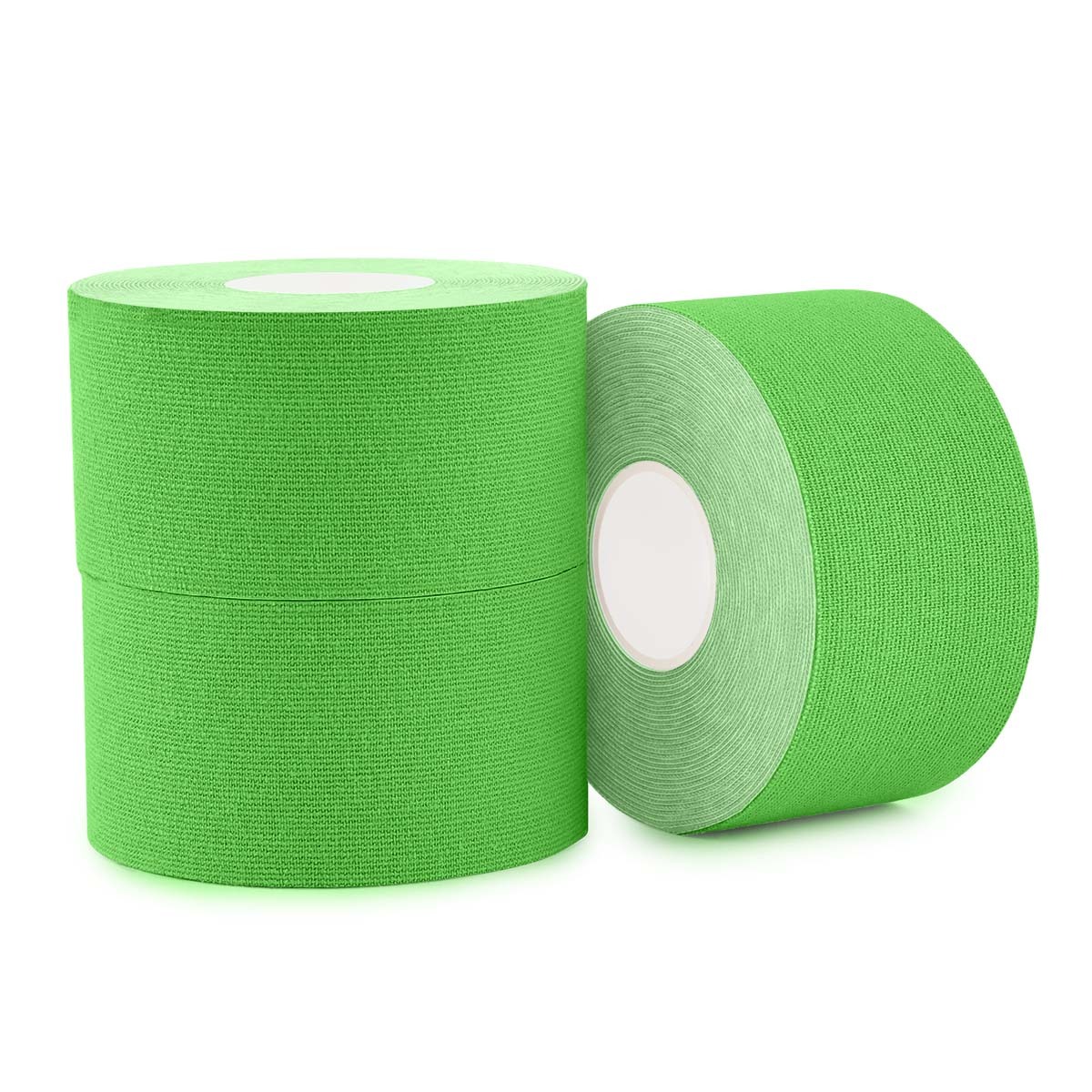 3.8cm Green kinesiology rehab tape for calf muscle activation