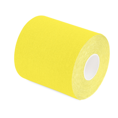3“ Yellow physiotherapy tape for lymphatic drainage applications