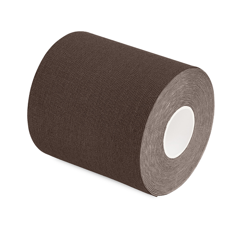 3 inch Coffee brown therapeutic muscle tape for hip and thigh stabilization