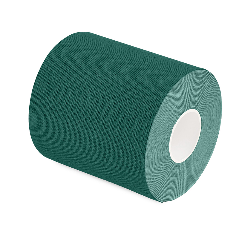 3 inch Dark green rehabilitation kinesiology tape for glute muscle activation