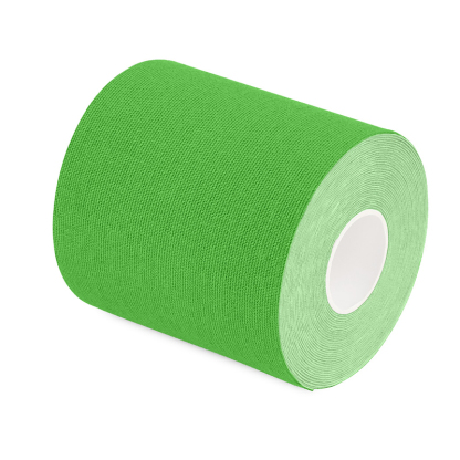 3 inch Green kinesiology support tape for hip stabilization exercises