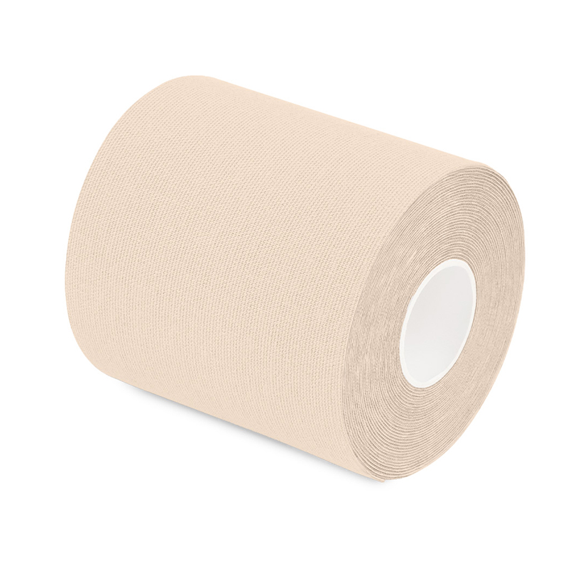 3 inch beige Light skin-tone sports tape for posture correction applications