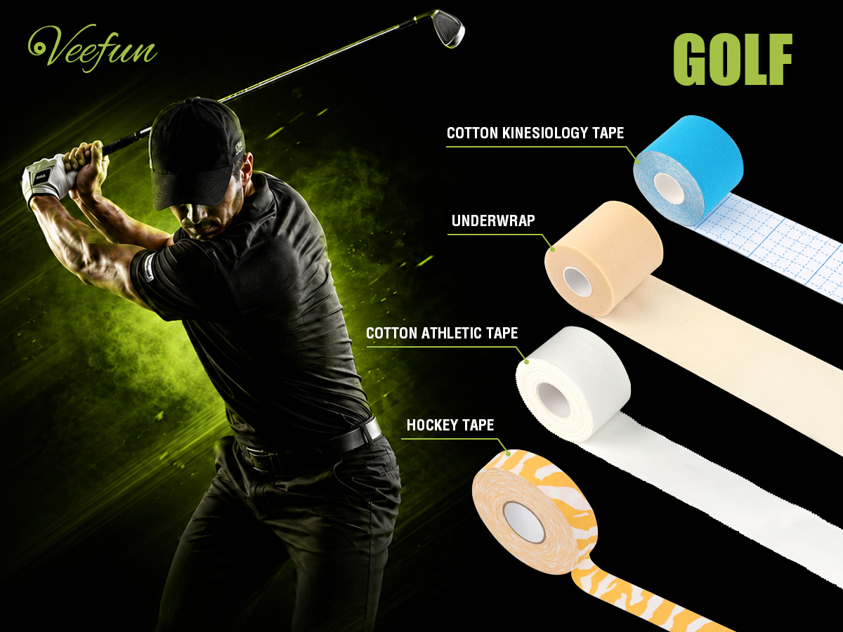 4 Types of Tape Preferred by Golfers
