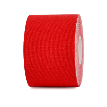 Premium red kinesiology tape roll by Veefun for professional muscle support