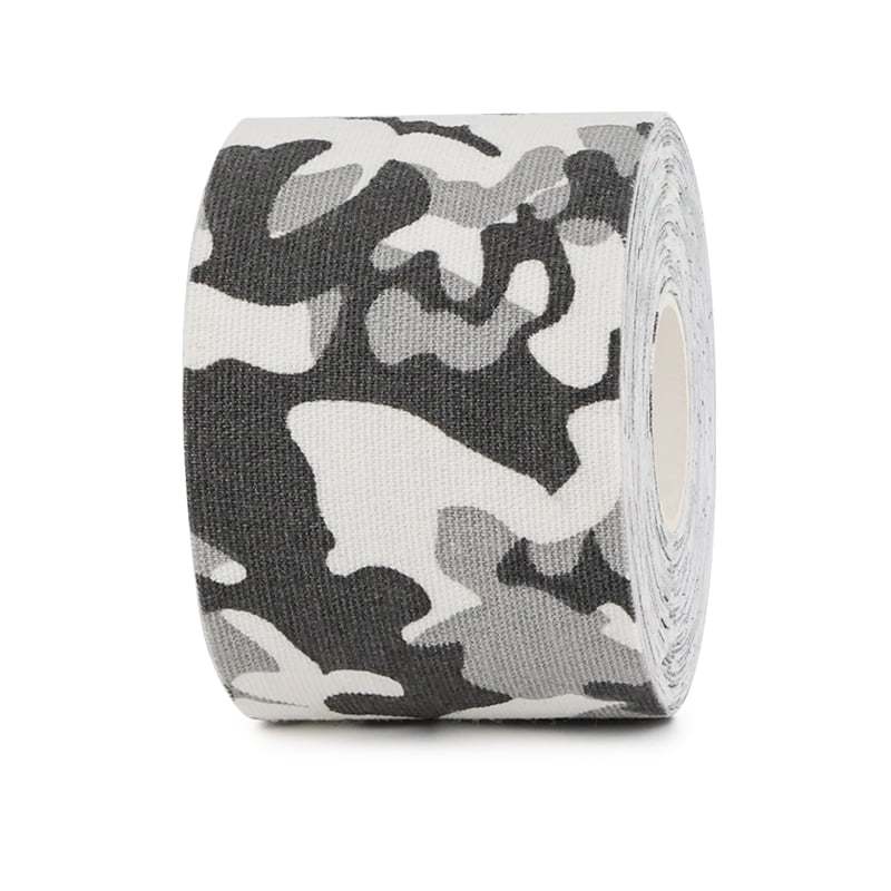 5cm black and white camo kinesiology tape