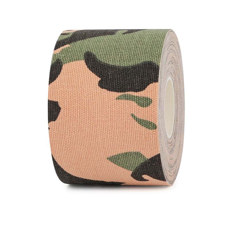 5cm green camo kinesiology tape