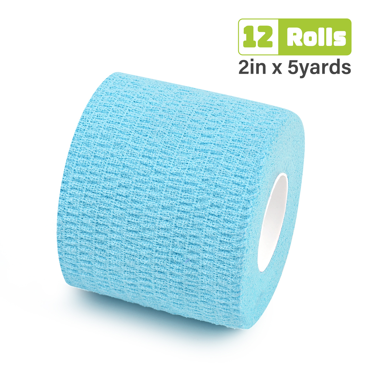 Blue cotton self adhesive bandage – self adhesive elastic bandage for medical and sports use