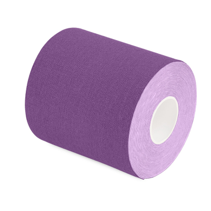 7.5cm Purple wide muscle support tape for upper back applications