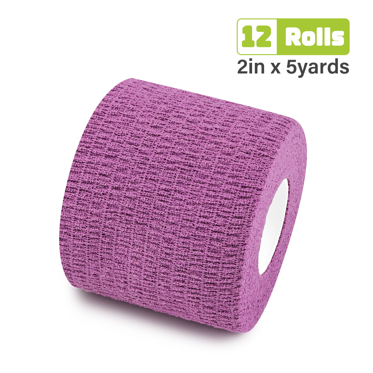 Purple cotton self adhesive bandage – colorful self adhesive bandage for medical and pet use