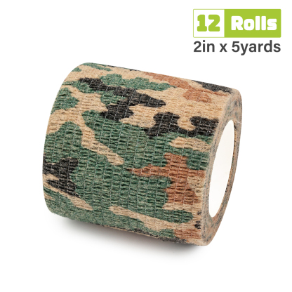 Stealth Big camouflage gun wrap for sniper rifle concealment and glare reduction