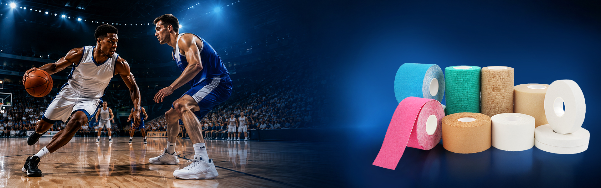 Basketball Tape for Support, Protection & Game-Day Performance