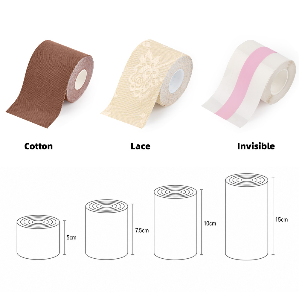 Customize Your Boob Tape Material & Size