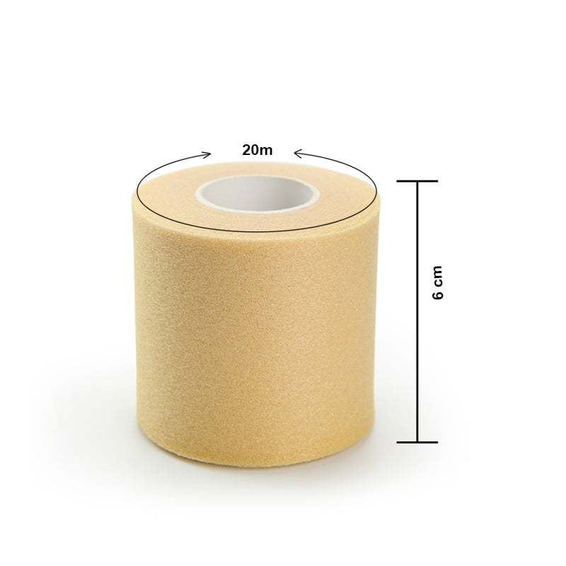 Skin Athletic Foam Pre Wrap | Underwrap Tape For Soccer Hair Bulk