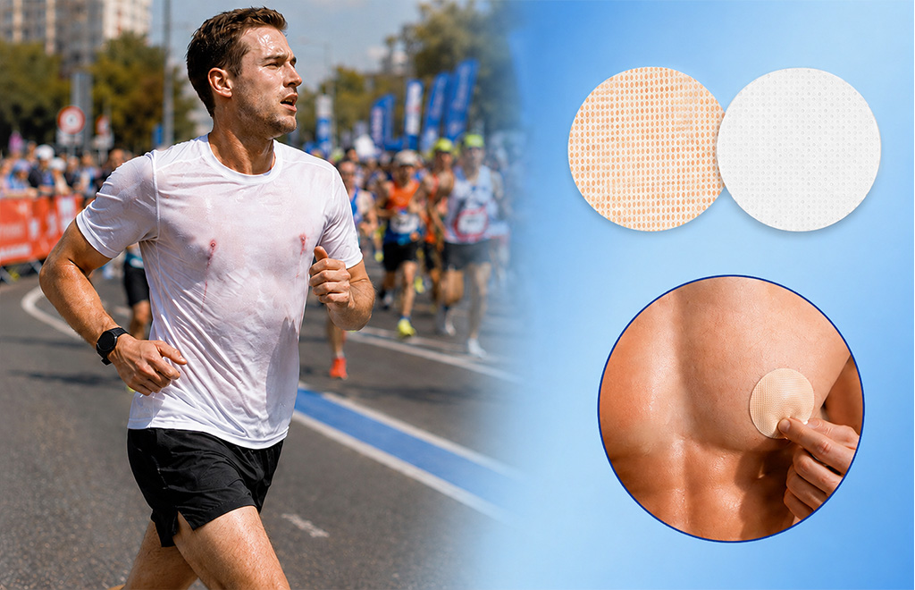 Men's Nipple Covers for Marathon Runners