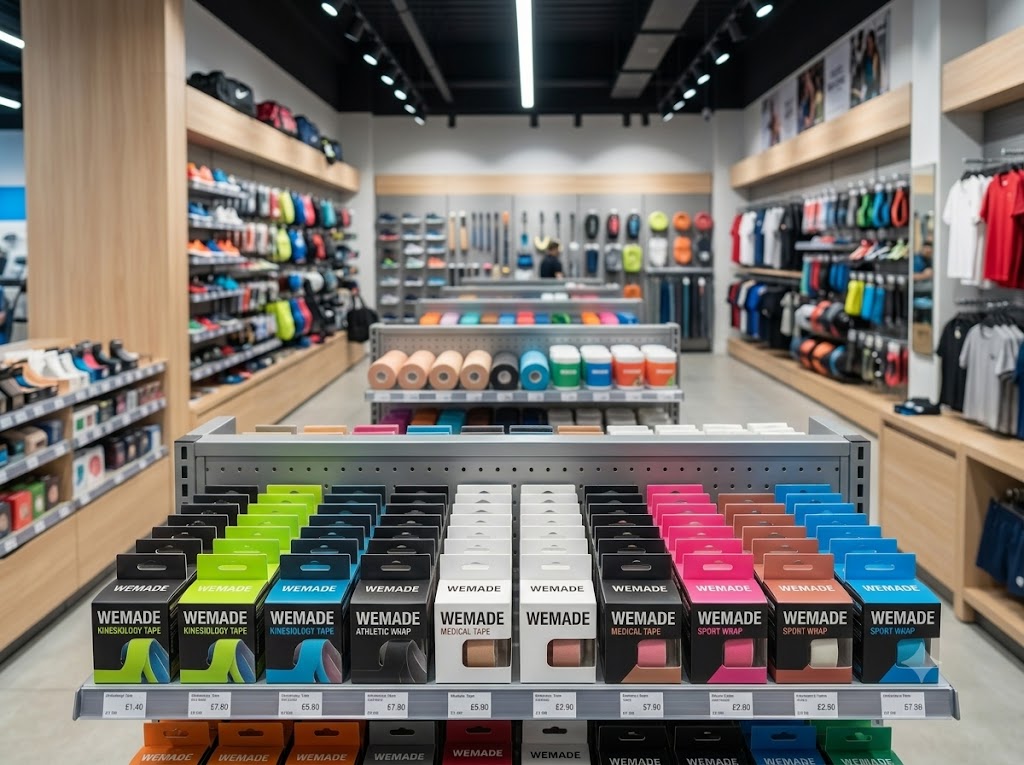 athletic tape for sporting goods retailers