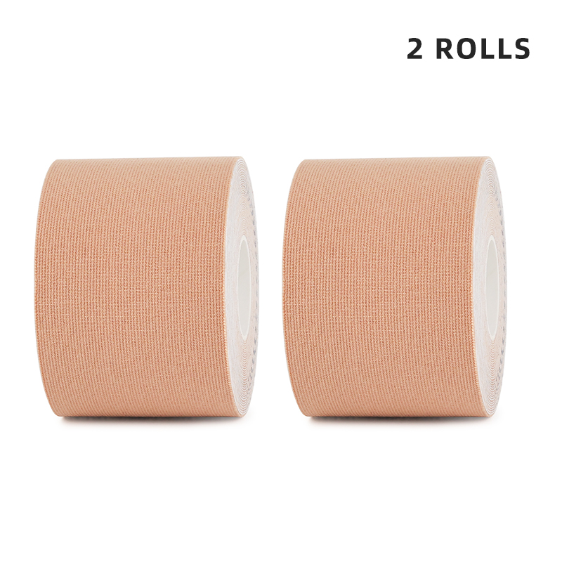 2-pack beige k-tape duo for discreet daily wear and travel-sized relief; quick shipping