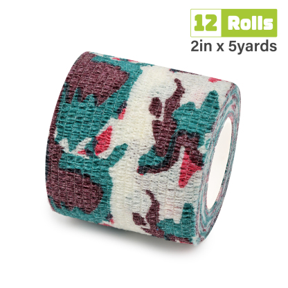 green tan red white Flowerbed self adhesive camo tape