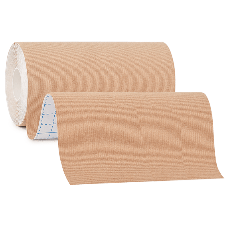 15cm 6 inch extra wide boob tape for plus size women and fuller busts, providing maximum coverage with fewer strips
